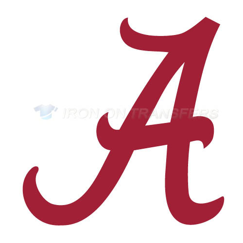 2001-Pres Alabama Crimson Tide Alternate Logo T-shirts Iron On T - Click Image to Close